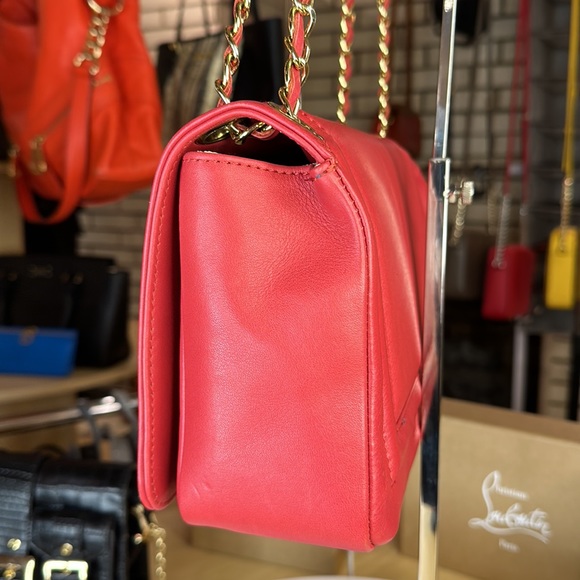 💥$3 - Valentino By Mario Valentino Alice Signature Leather Shoulder Bag - BE379 - Picture 11 of 17